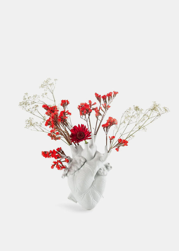 Seletti Love In Bloom Heart Vase - NOBLEMARS