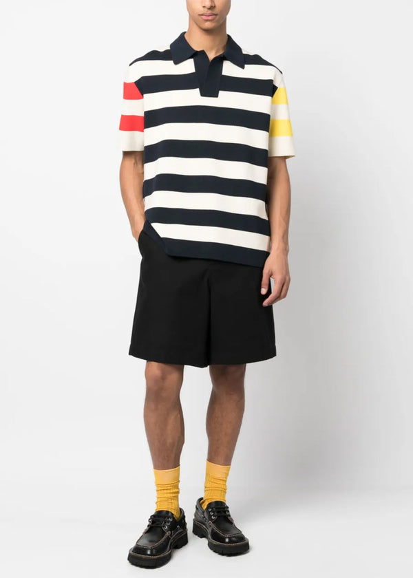 Sunnei Multicolor Striped Polo Shirt - NOBLEMARS