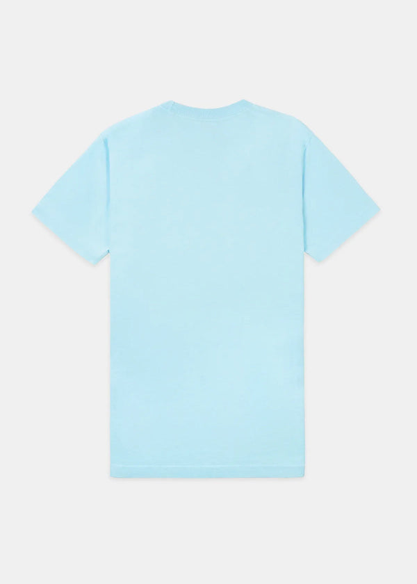 Sporty & Rich Baby Blue SR Gymnastics T-Shirt - NOBLEMARS