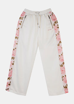 Team Wang White & Floral Tracksuit Pants (Pre-Order) - NOBLEMARS