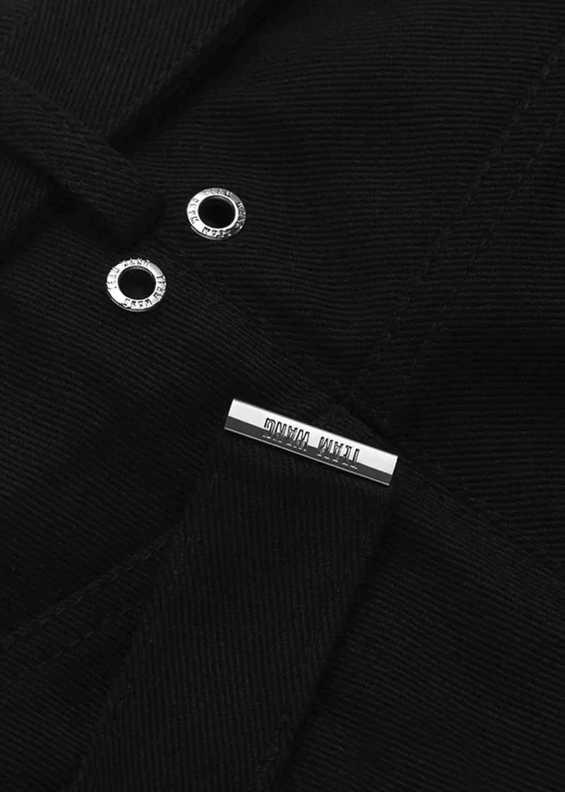 Team Wang Black Casual Pants (Pre-Order) - NOBLEMARS
