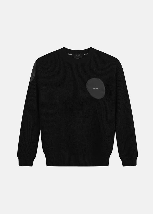 Team Wang Black Balloon Wool Sweater (Pre-Order) - NOBLEMARS