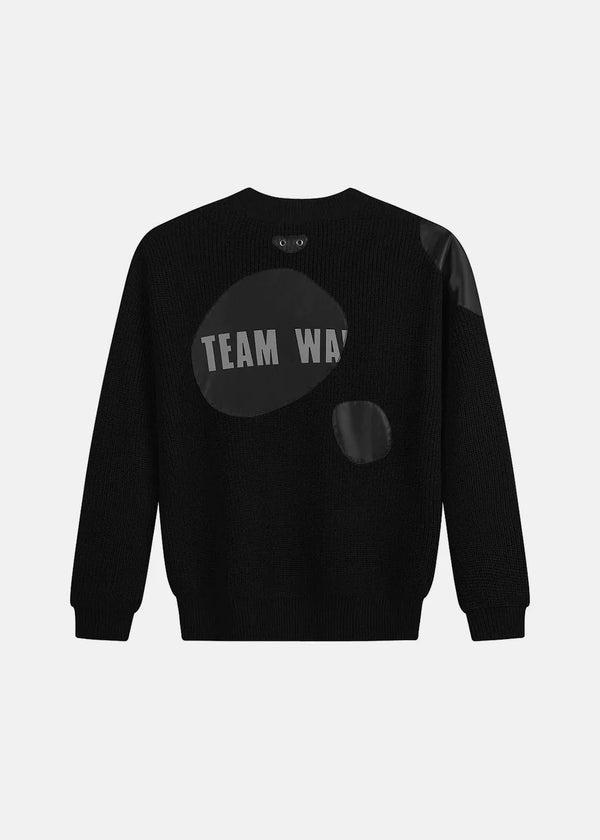 Team Wang Black Balloon Wool Sweater (Pre-Order) - NOBLEMARS