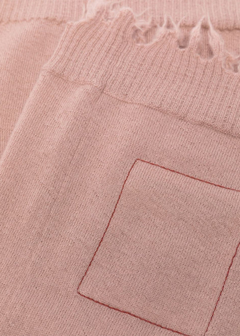 Uma Wang Rose Pink Cashmere Scarf - NOBLEMARS