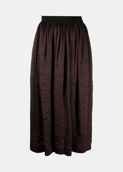 Uma Wang Dark Red Gillian Skirt - NOBLEMARS