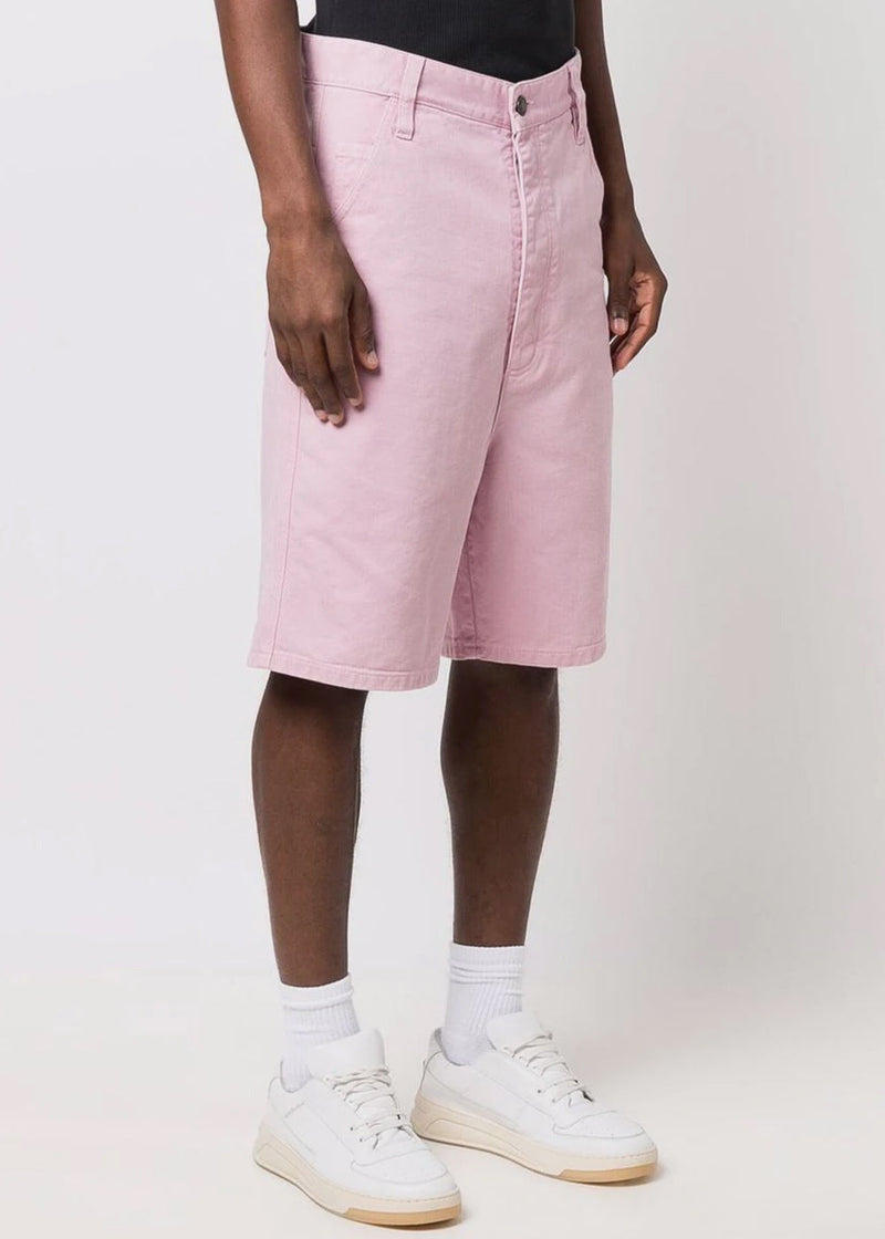AMI Alexandre Mattiussi Pale Pink Alex Fit Shorts - NOBLEMARS