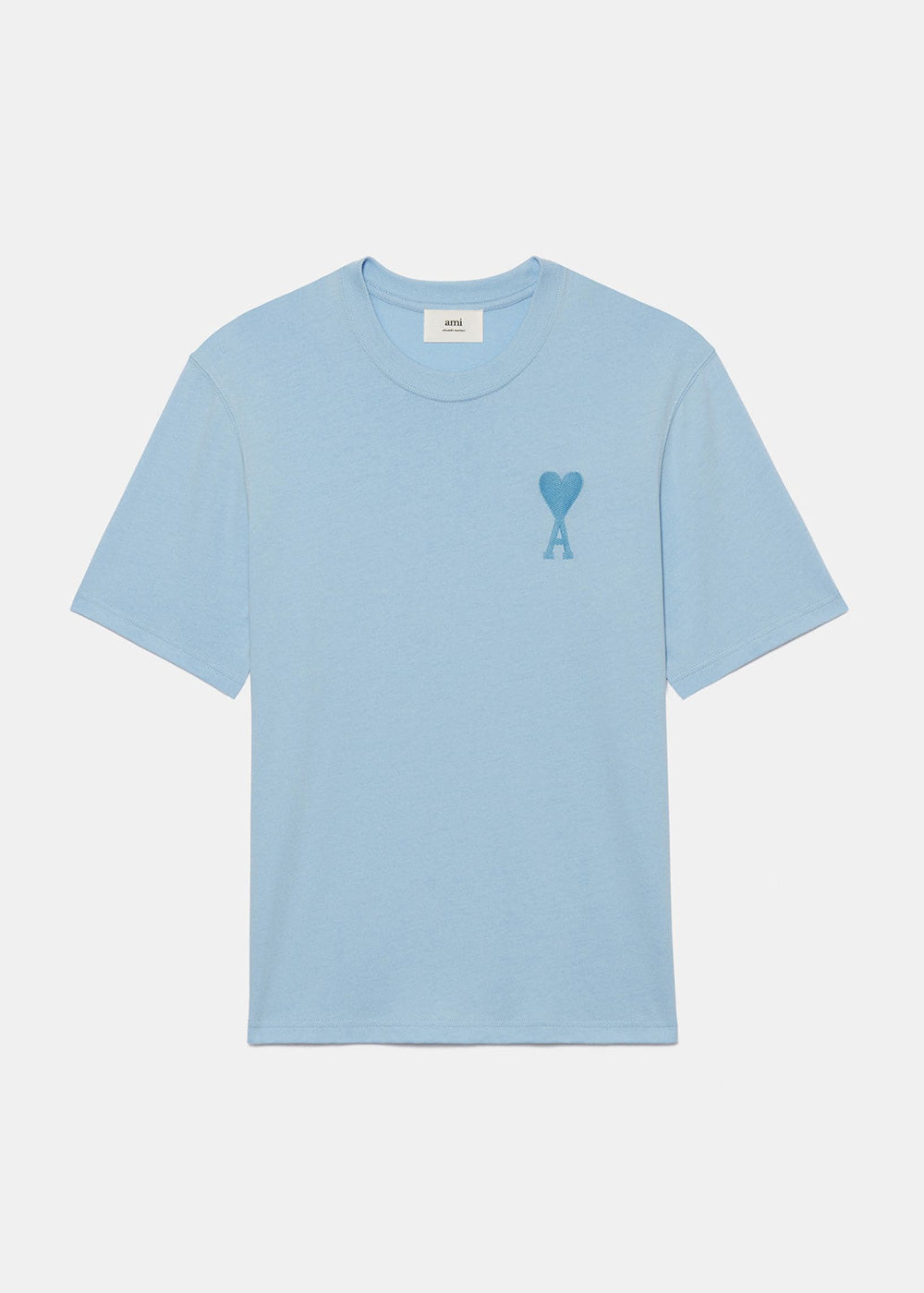 AMI Alexandre Mattiussi Sky Blue Ami De Coeur T-Shirt - NOBLEMARS