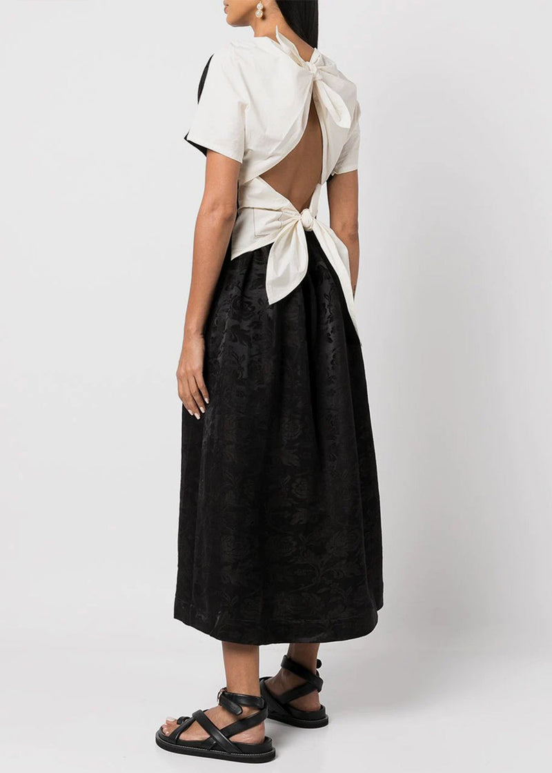 Uma Wang Black & White Jacquard Ambergris Dress