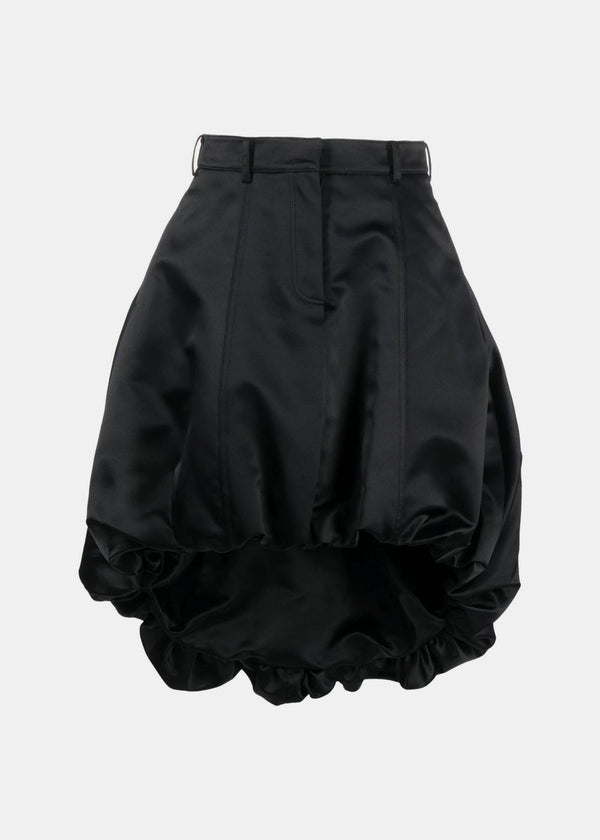 We11done Blacked Gathered Skirt
