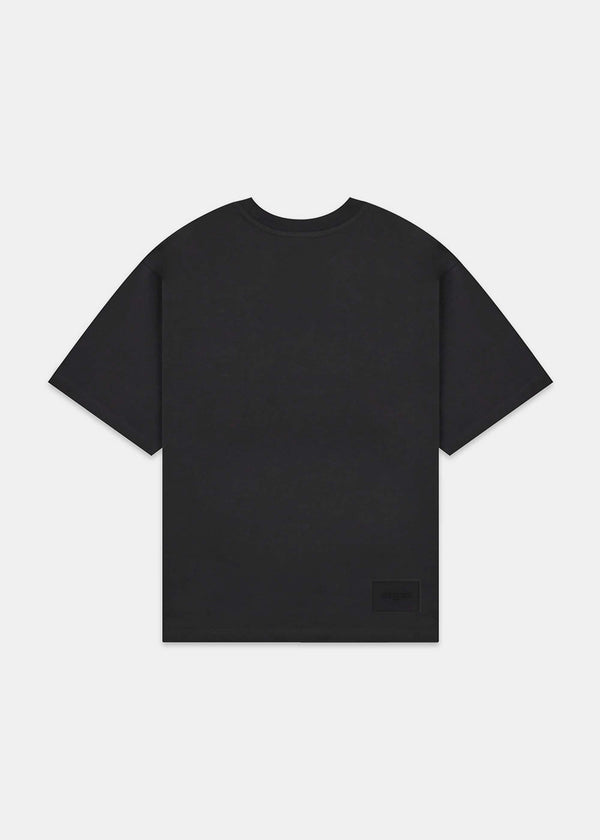 We11done Black Multi Logo T-Shirt