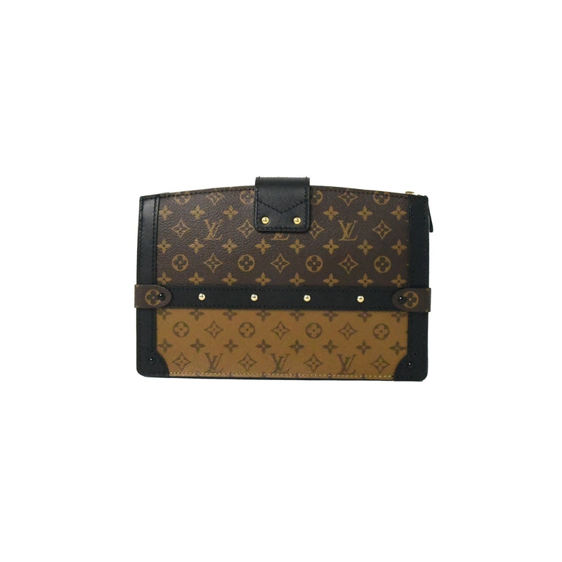 Louis Vuitton Monogram Soft Bag Dual Color Brown - NOBLEMARS