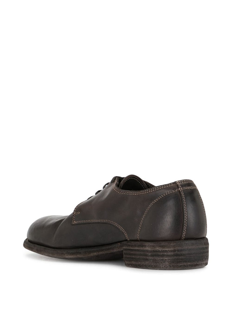 Guidi 992 black leather shoes