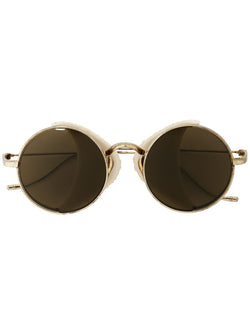 RIGARDS X UMA WANG STAINLESS STEEL + NATURAL STONES SUNGLASSES - NOBLEMARS
