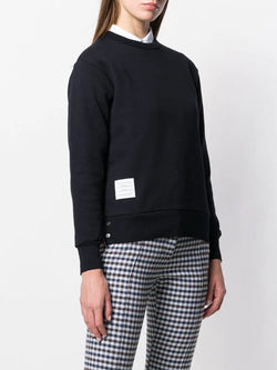 Thom Browne Women Crewneck Sweatshirt Classic Loopback With Cb Rwb