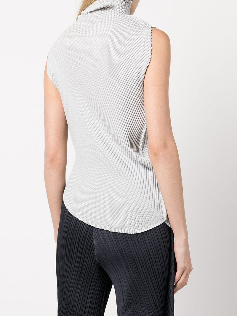 ISSEY MIYAKE WOMEN MISTY PLEATS SHIRT - NOBLEMARS