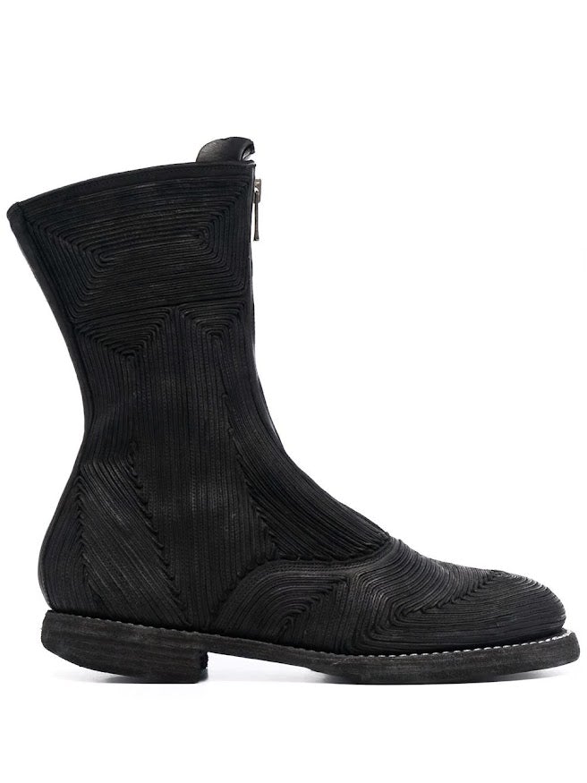 GUIDI 310 WOMEN WZ_RC WOVEN FRONT ZIP ARMY BOOT - NOBLEMARS