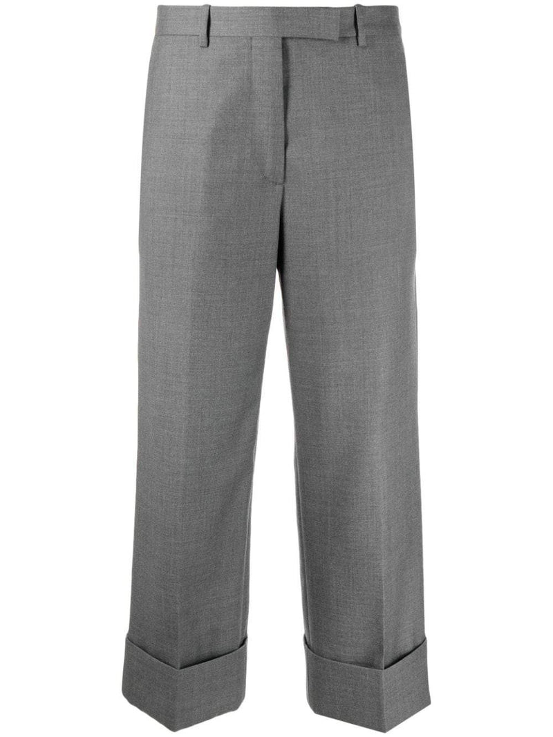 THOM BROWNE WOMEN SACK TROUSER - FIT 2 - IN SUPER 120S TWILL - NOBLEMARS