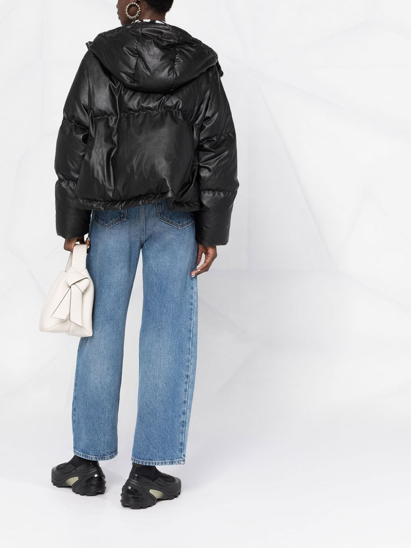 MM6 WOMEN CROPPED PUFFER JACKET - NOBLEMARS
