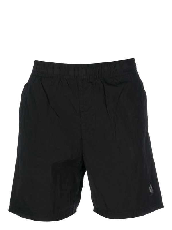STONE ISLAND MEN Basic Small Logo Shorts - NOBLEMARS