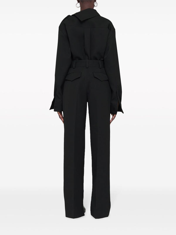JIL SANDER Women Relaxed Fit Trousers - NOBLEMARS