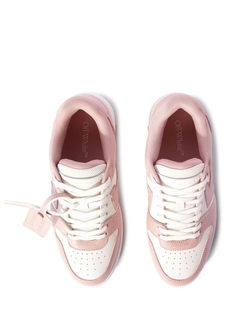 OFF-WHITE Women Out Of Office Calf Leather Sneakers - NOBLEMARS