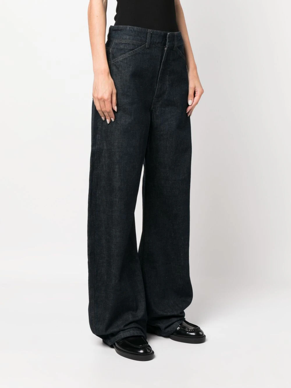 LEMAIRE Women High Waisted Curved Pants - NOBLEMARS