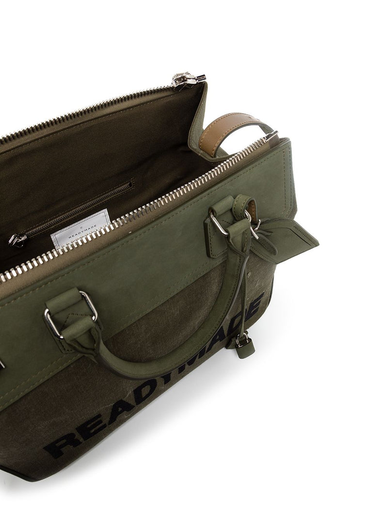 Cloth handbag Readymade Khaki in Cloth - 35989070