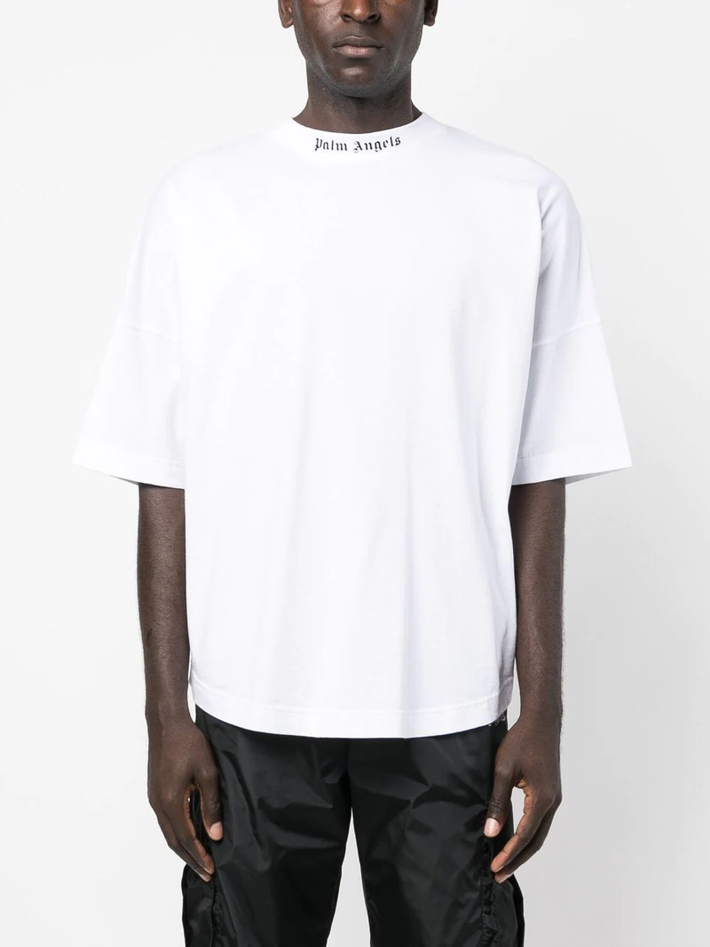 PALM ANGELS MEN CLASSIC LOGO OVER TEE - NOBLEMARS