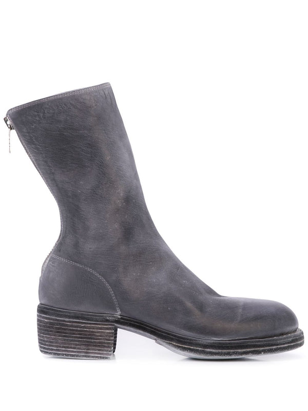 GUIDI WOMEN 788Z SOFT HORSE LEATHER CLASSIC BACK ZIP BOOTS - NOBLEMARS