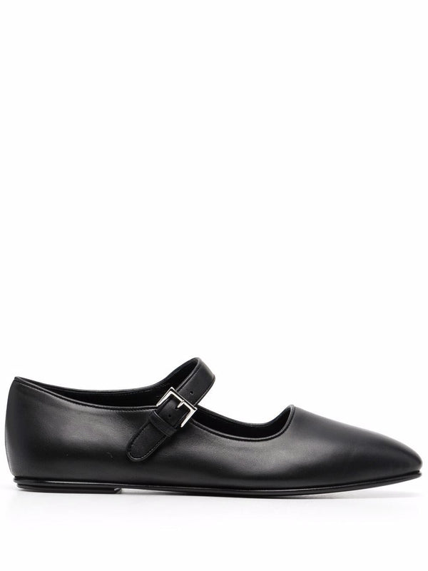 THE ROW WOMEN AVA MARY JANE SHOES IN GOATSKIN LEATHER