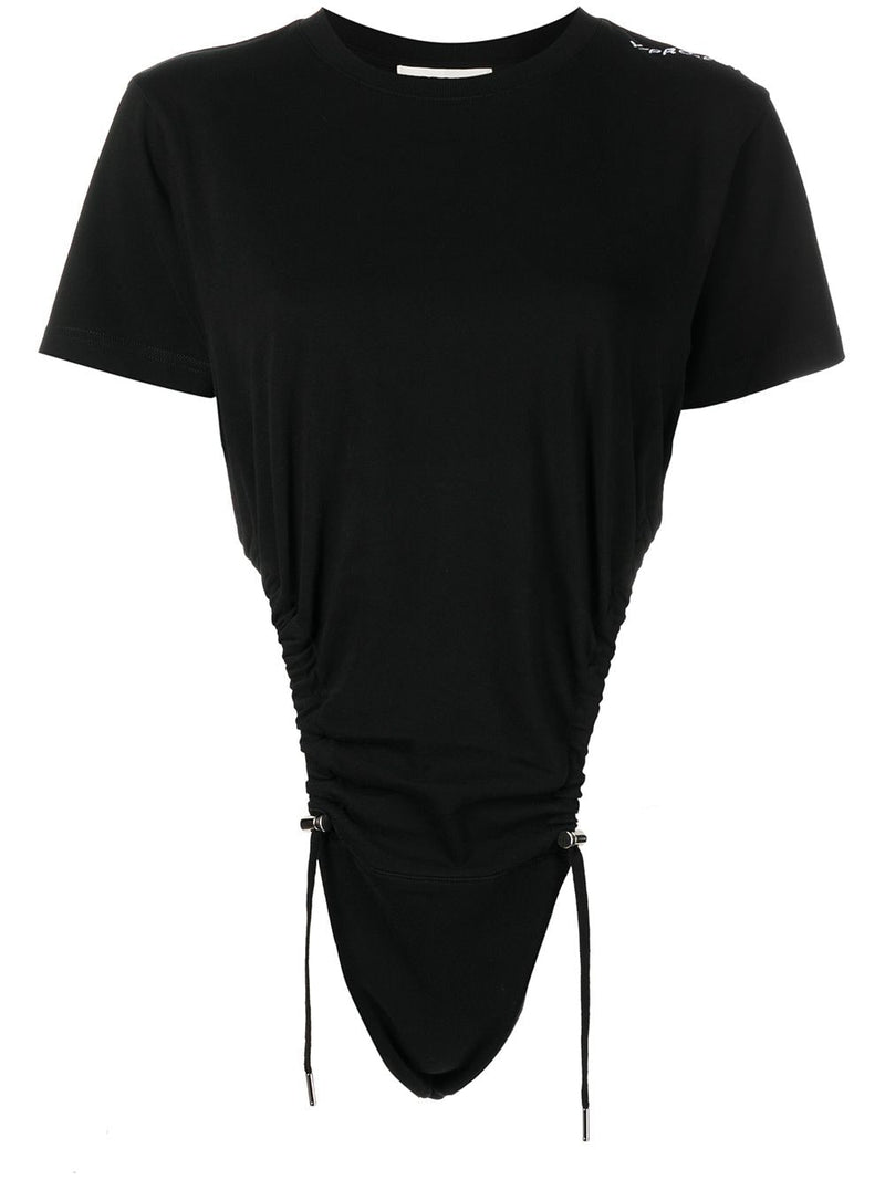 Y/PROJECT WOMEN CLASSIC RUCHED BODY T-SHIRT - NOBLEMARS