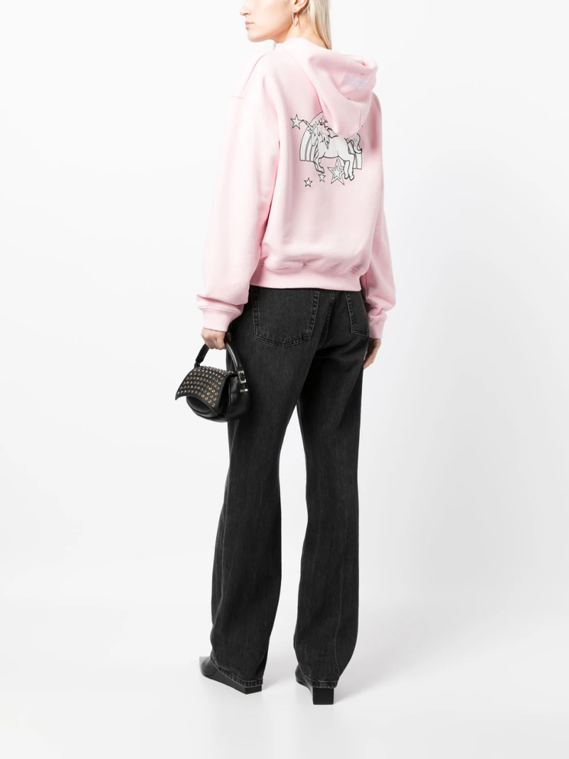 Pink Balenciaga 'New York' Hoodie