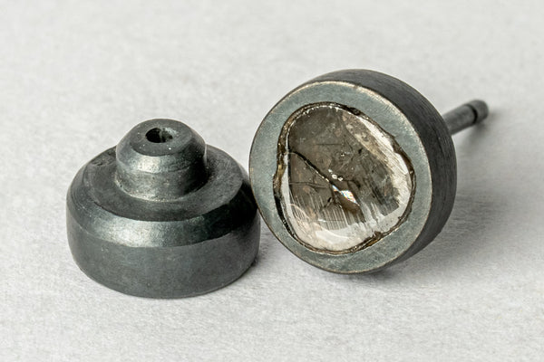 Parts Of Four Stud Earring (0.2 Ct, Diamond Slab, Ka+Dia)
