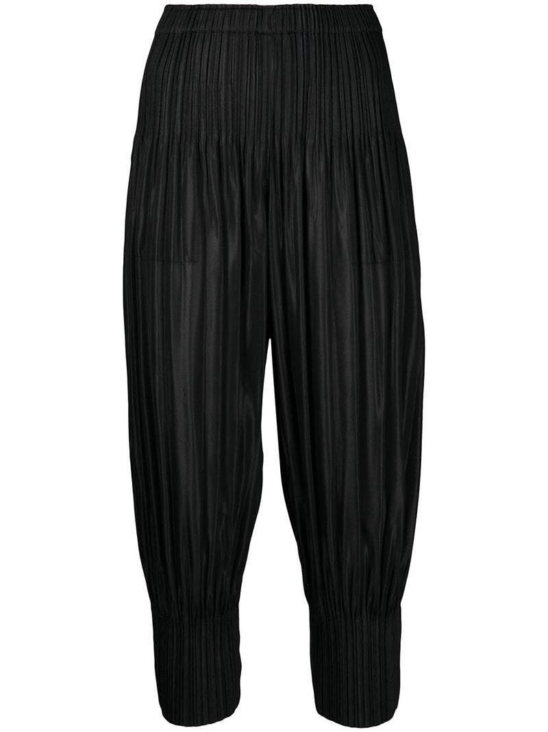 PLEATS PLEASE ISSEY MIYAKE WOMEN FLUFFY BALLOON PANTS - NOBLEMARS