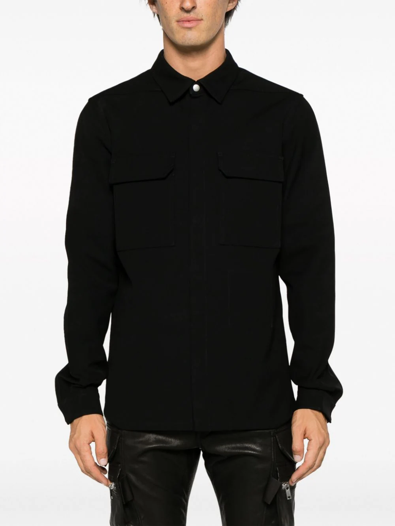 RICK OWENS MEN OUTERSHIRT - NOBLEMARS