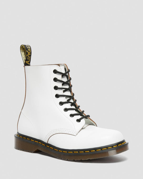 DR. MARTENS 1460 VINTAGE MADE IN ENGLAND LACE UP BOOTS - NOBLEMARS