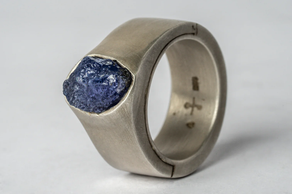 PARTS OF FOUR SISTEMA RING (TERRESTRIAL SURFACED, EXPANDED, 9MM, TANZANITE, DA+TAN) - NOBLEMARS