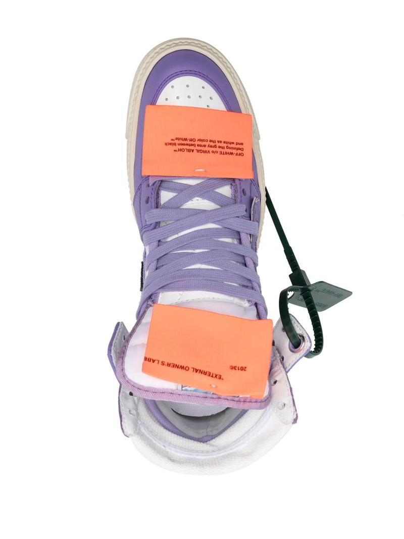 OFF-WHITE WOMEN 3.0 OFF COURT LEATHER SNEAKERS