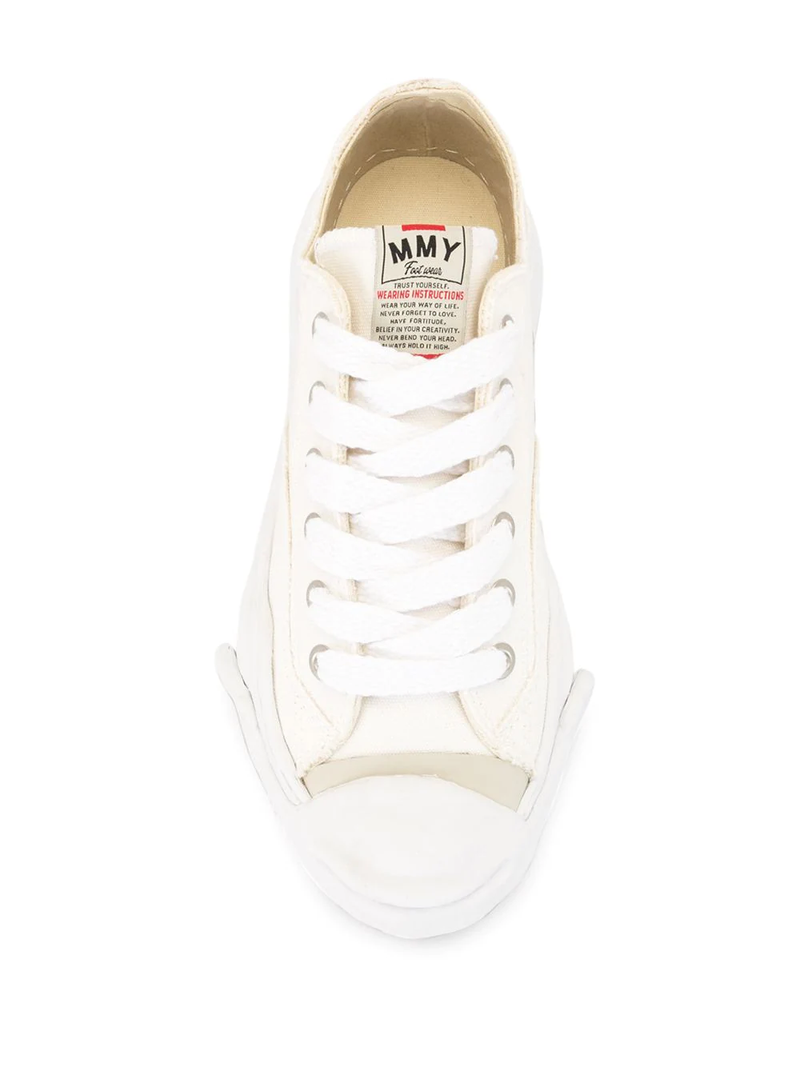 MAISON MIHARA YASUHIRO HANK LOW OG SOLE TOE CAP SNEAKERS - NOBLEMARS