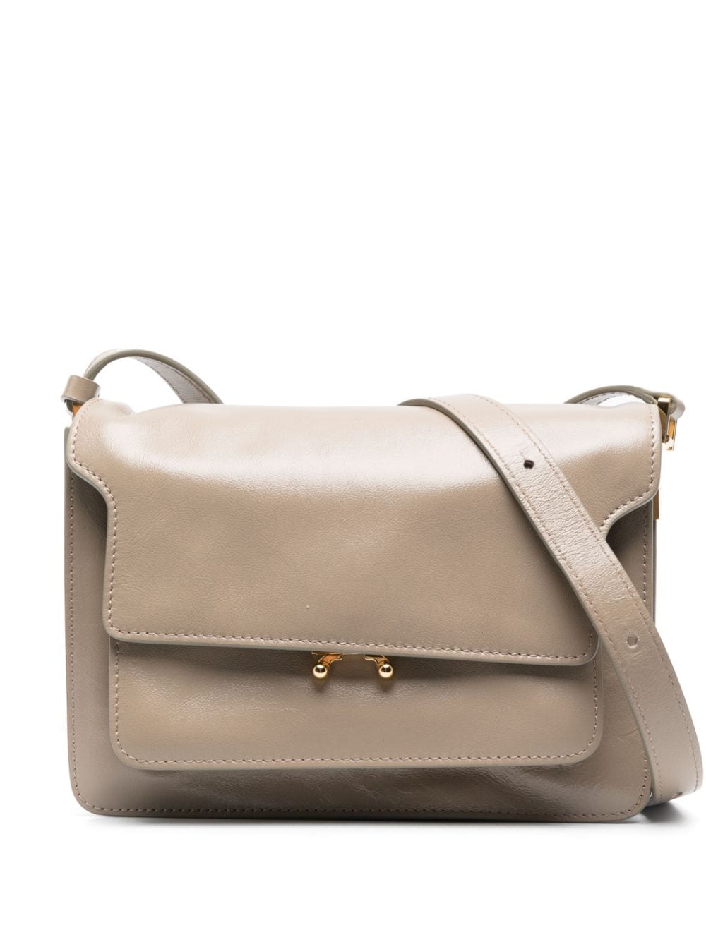 MARNI TRUNK SOFT MINI TUMBLED LEATHER BAG - NOBLEMARS