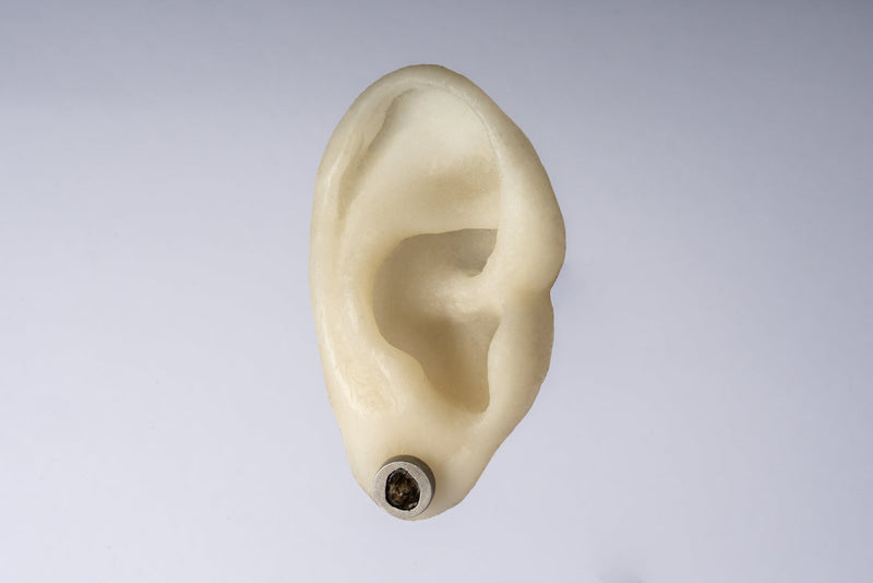 Parts Of Four Stud Earring (0.2 Ct, Diamond Slab, Da+Dia)