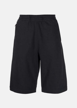 Acne Studios Black Cotton Sweat Shorts - NOBLEMARS
