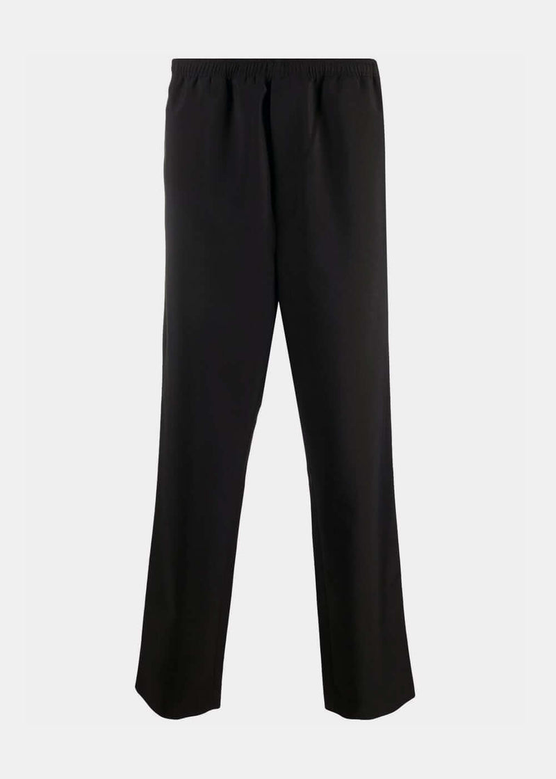 Acne Studios Black Peacemo Wool Pants - NOBLEMARS