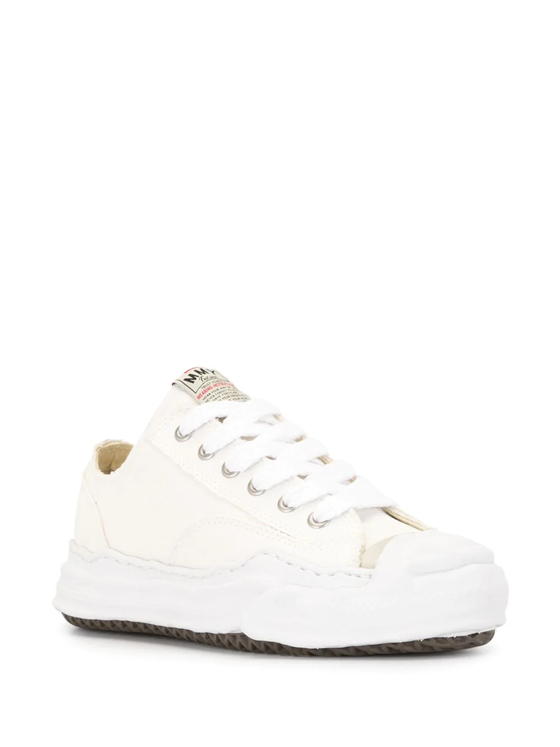 MAISON MIHARA YASUHIRO HANK LOW OG SOLE TOE CAP SNEAKERS - NOBLEMARS