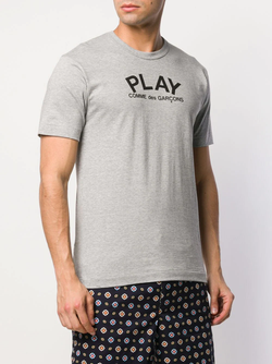 Comme des Garcons Play Logo Print T Shirt