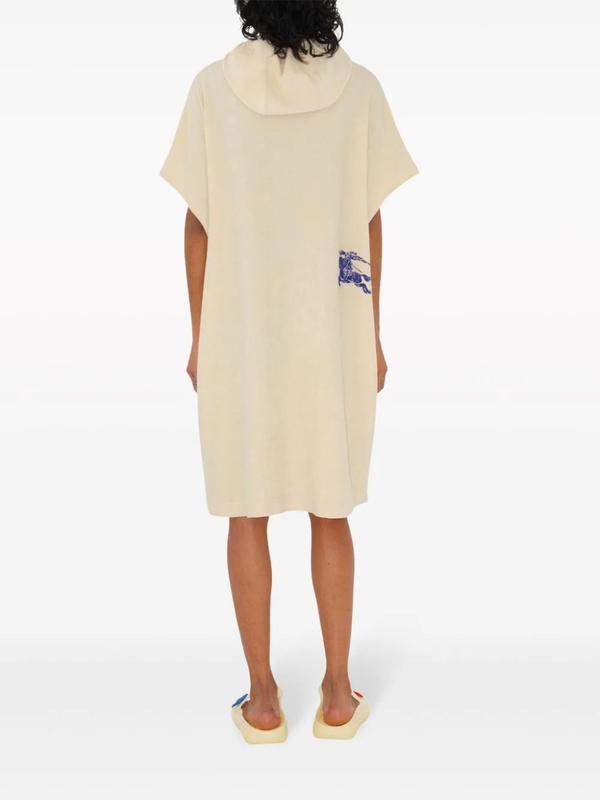 BURBERRY Women Towelling Hooded Dress - NOBLEMARS