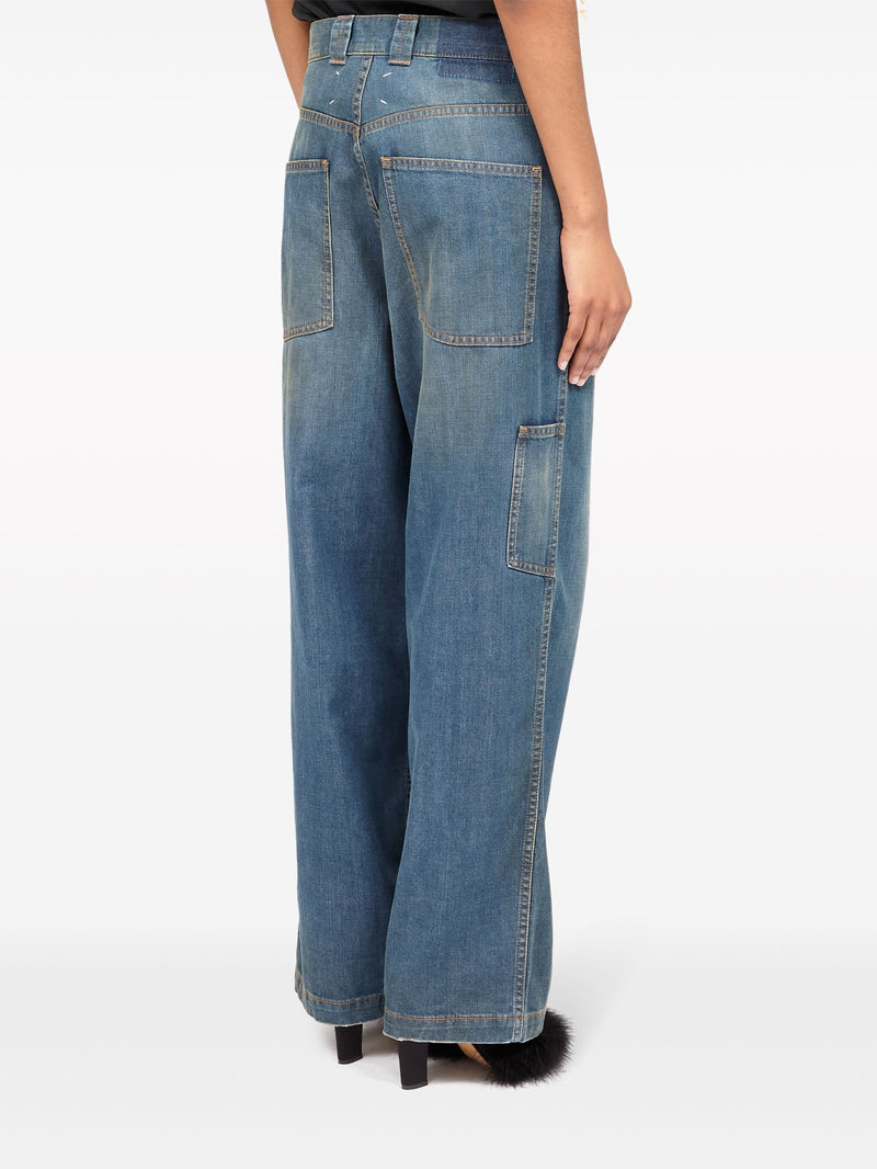 MAISON MARGIELA Women Americana Wash Jeans - NOBLEMARS