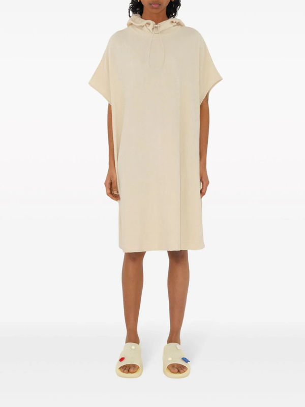 BURBERRY Women Towelling Hooded Dress - NOBLEMARS