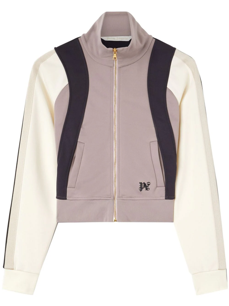 PALM ANGELS Women Monogram CB Fitted Track Jacket - NOBLEMARS