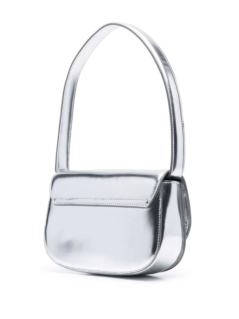 DIESEL Women Mirrored Leather 1DR Iconic Shoulder Bag - NOBLEMARS